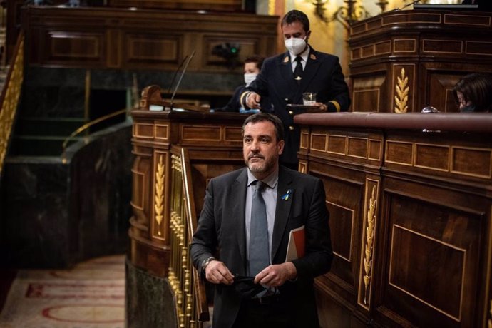 Archivo - El coordinador de Cs en Alicante y diputado en el Congreso de los Diputados, Juan Ignacio López-Bas