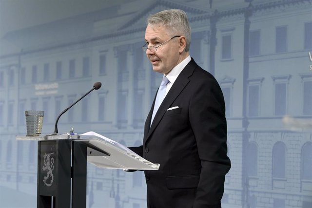 El ministro de Asuntos Exteriores de Finlandia, Pekka Haavisto.