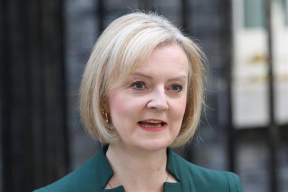 Archivo - La ex primera ministra británica Liz Truss.