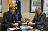 Feijóo da la bienvenida a Diego Canga como candidato del PP en Asturias y dice que el cambio está en marcha en esta CCAA