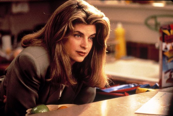 Kirstie Alley en 'Mira quién está hablando ahora', rodada en 1993.