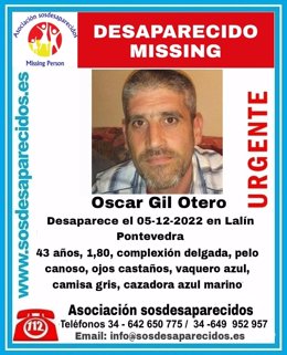Buscan a un hombre desaparecido en Lalín (Pontevedra) este lunes.