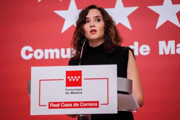 Imagen de recurso de la presidenta de la Comunidad de Madrid, Isabel Díaz Ayuso.