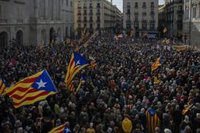La manifestación de la ANC Barcelona suma 4.500 personas según la Urbana y 10.000 según la entidad