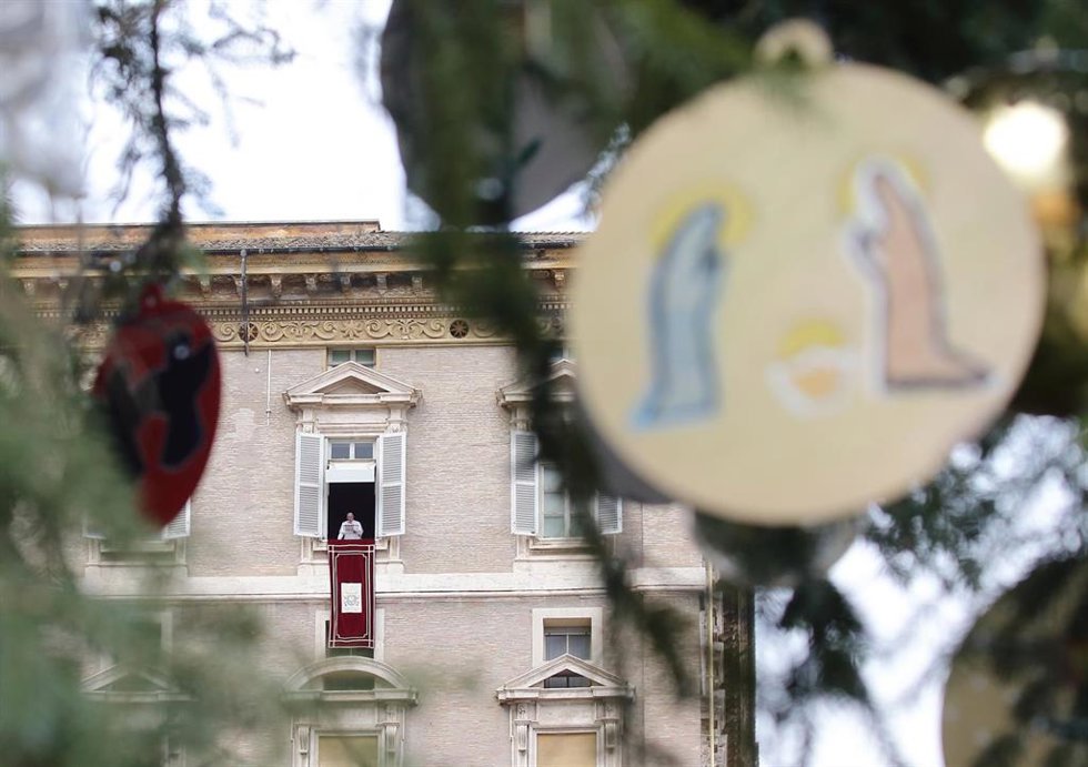 El Papa en el Ángelus del pasado domingo
