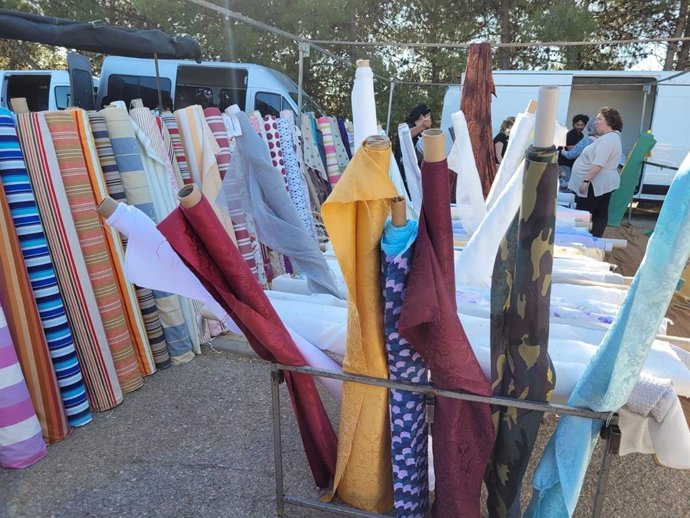 Imagen del Mercadillo de los jueves en Jaén capital.