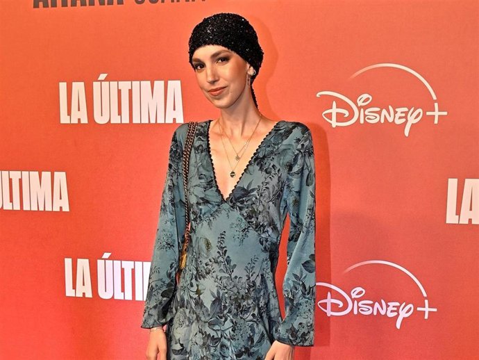 Elena Huelva durante la presentación de la nueva serie de Disney, "La última" 30/11/2022