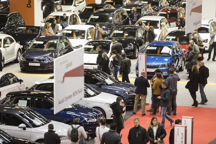 Archivo - Una parte del salón en Montjuc