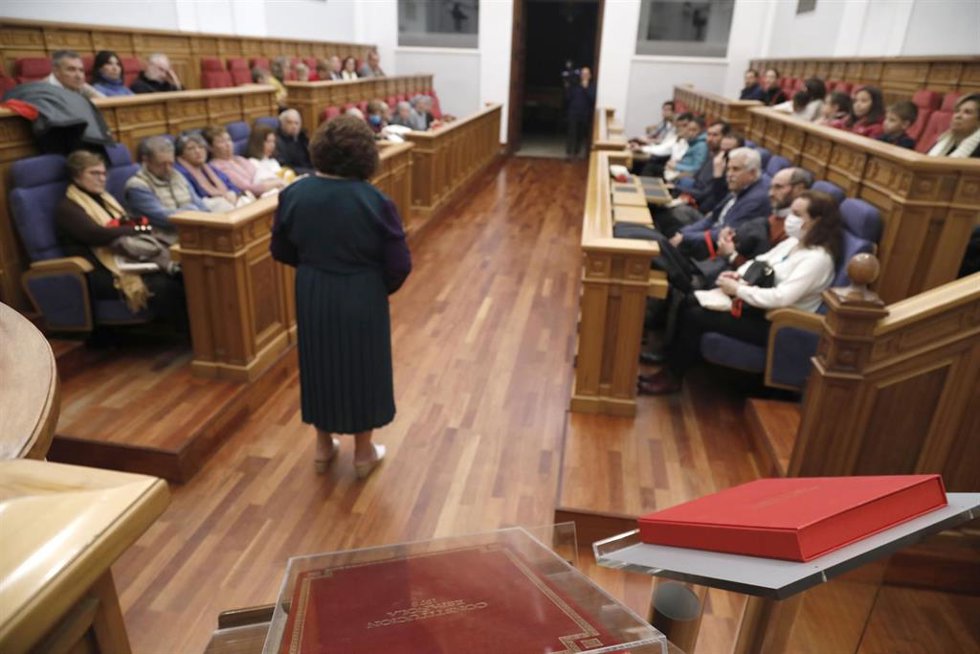 Jornadas de puertas abiertas por el Día de la Constitución en las Cortes.