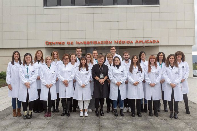 Equipo de profesionales del laboratorio de hematología de CIMA LAB Diagnostics