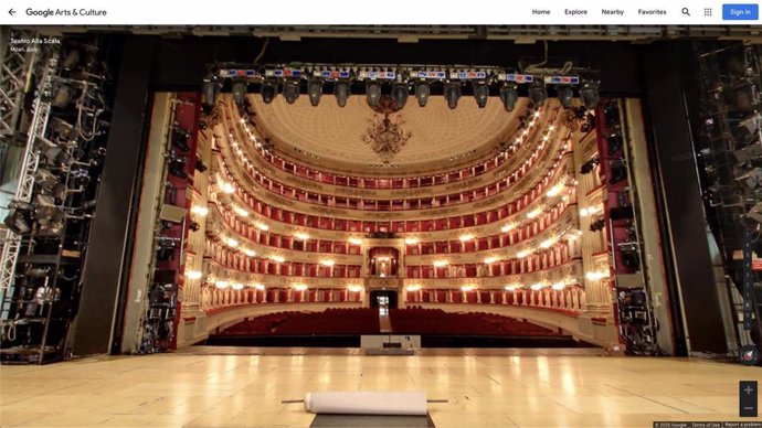 Archivo - Imagen de archivo de La Scala de Milan
