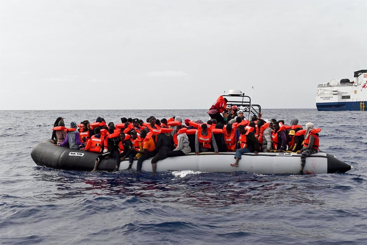L’ONG ha radunato più di 500 migranti soccorsi nel Mediterraneo centrale