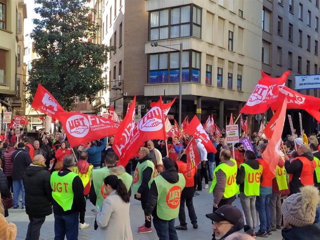 Un 95% del sector de calzado secunda la huelga en Arnedo (La Rioja) para pedir "justicia, igualdad y un convenio digno"