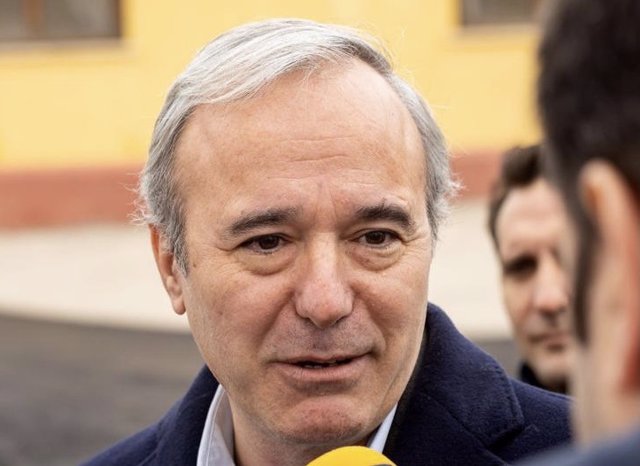 El presidente del Partido Popular (PP) en Aragón, Jorge Azcón