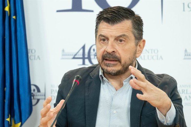 Toni Martín, este miércoles en rueda de prensa