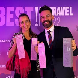 Turismo de Canarias recoge los premios de Best!N Travel por las campañas 'Amnesia estival' y 'The other winter'