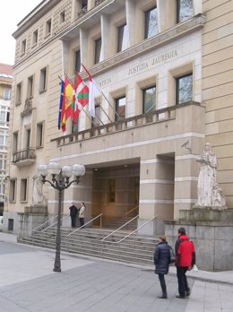 Archivo - Palacio de Justicia en Bilbao.