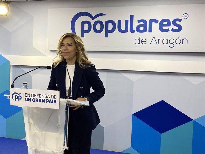 La secretaria general del PP Aragón, Ana Alós.