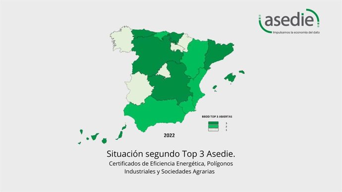 Situación segundo Top 3 Asedie