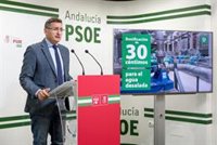 PSOE de Almería pide a la Junta que bonifique a agricultores el precio del agua de desaladoras estatales con 30 céntimos