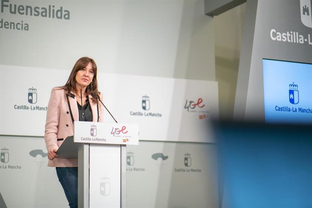 La consejera portavoz Blanca Fernández