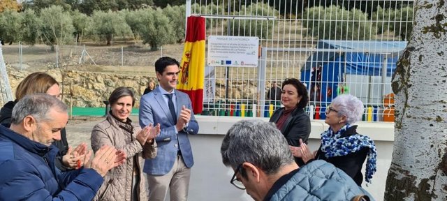Inauguración del nuevo parque público