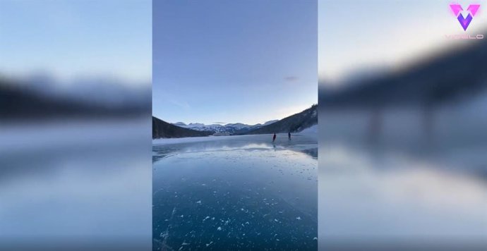 Las impresionantes imágenes de este paraíso helado en Canadá