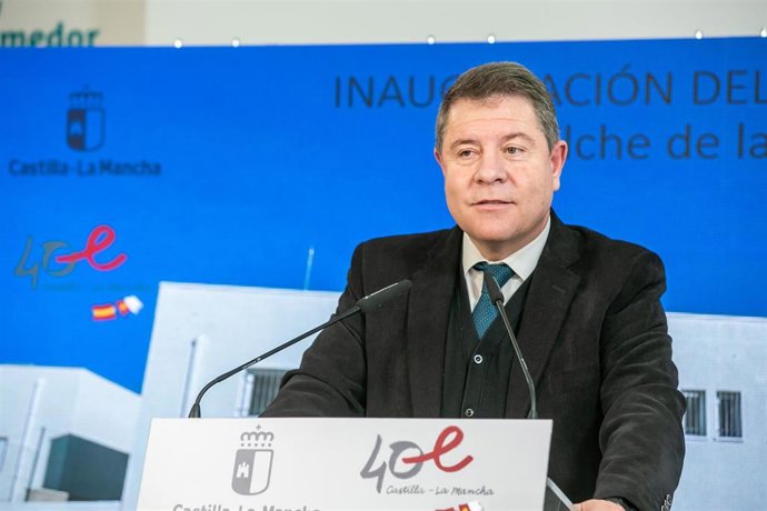 El presidente regional, Emiliano García-Page.