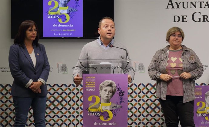 Presentación del acto homenaje a Ana Orantes.