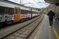 Restablecida totalmente la circulación en Montcada (Barcelona) tras el choque de trenes