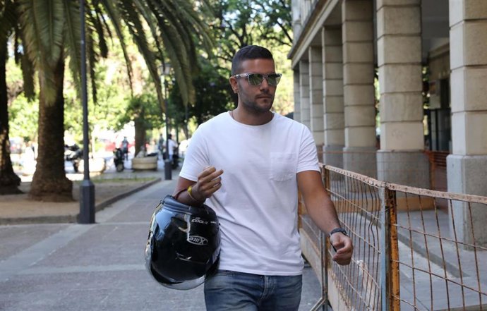 Archivo - Ángel Boza en los juzgados del Prado de San Sebastián de Sevilla