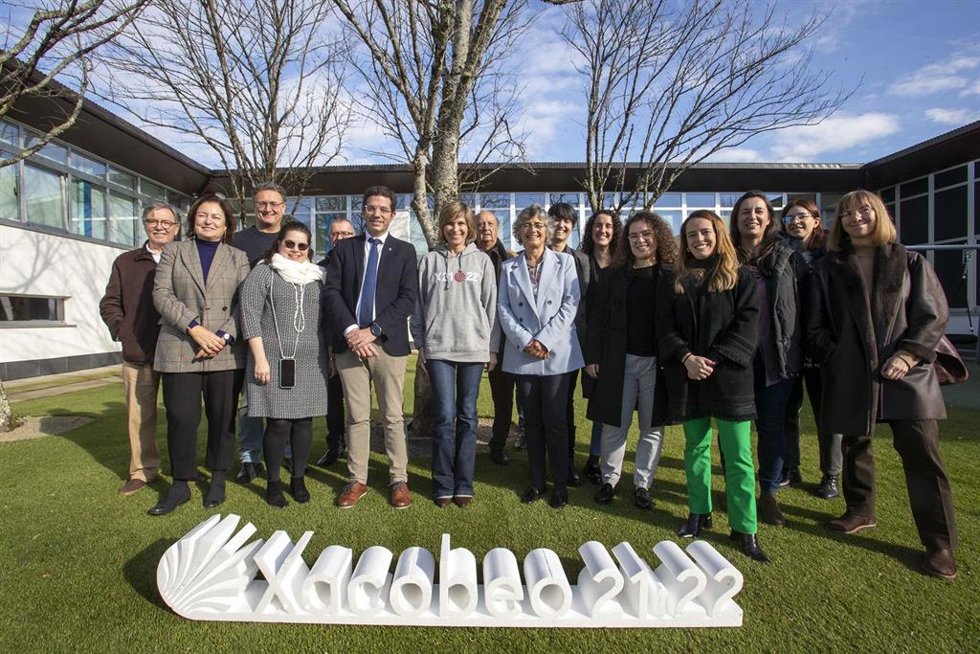 La directora de Turismo de Galicia, Nava Castro, presenta el balance del programa'O Teu Xacobeo'.