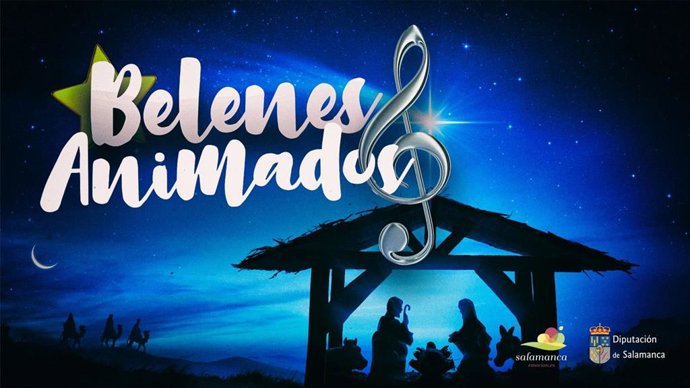 Cartel promocional de los Belenes Animados.