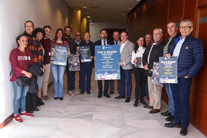 Presentación del programa de actividades navideñas en el Distrito Centro de Málaga capital