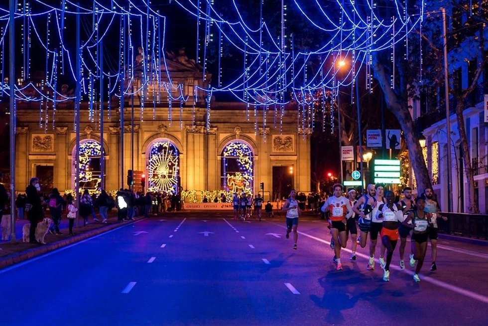 Imagen de la San Silvestre Vallecana de 2021.