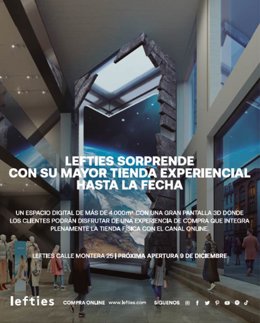 Lefties abre en Madrid y sorprende con su mayor tienda experiencial hasta la fecha