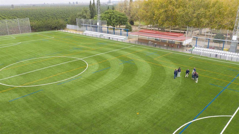 Np La Nueva Alfombra Del Anexo, A Disposición De Los Clubes Deportivos Locales
