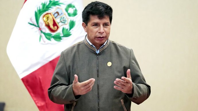 Archivo - El presidente de Perú, Pedro Castillo