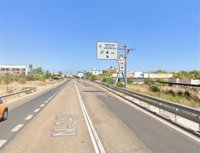 Muere atropellado un ciclista en la N-340 a su paso por Oropesa