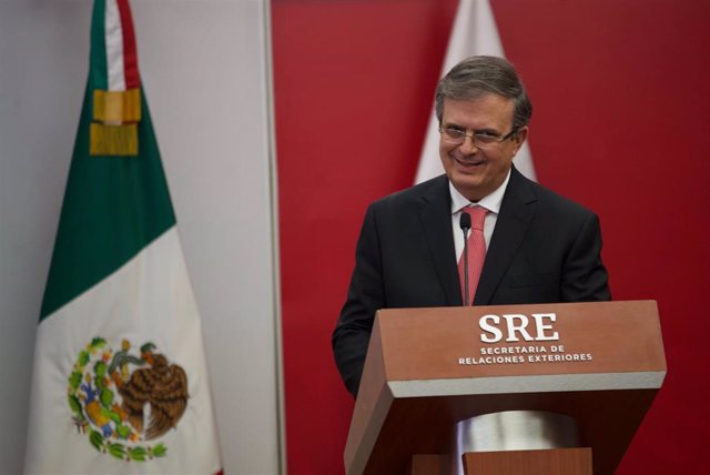 Archivo - El ministro de Exteriores de México, Marcelo Ebrard