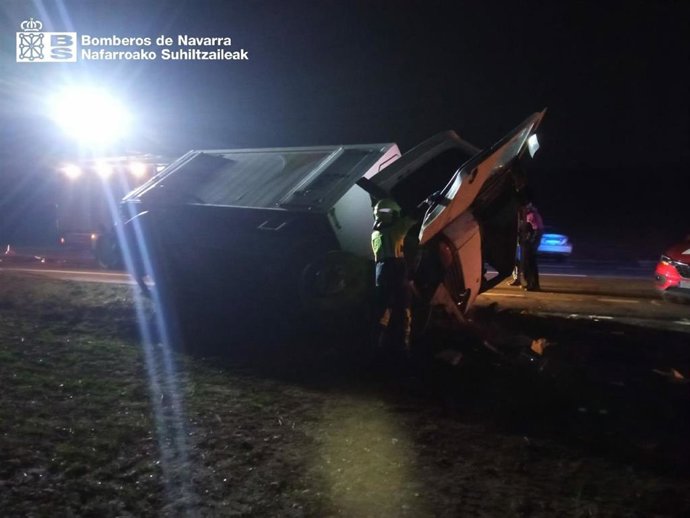 Imagen del accidente.