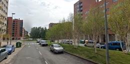 Calle Fuenmayor, en Valdegastea (Logroño)