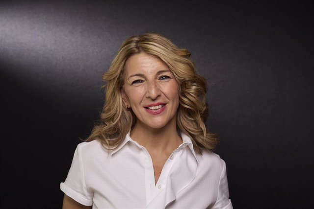 Archivo - La vicepresidenta segunda del Gobierno y ministra de Trabajo y Economía Social, Yolanda Díaz, posa para Europa Press, en el Ministerio de Trabajo, a 3 de junio de 2022, en Madrid (España).