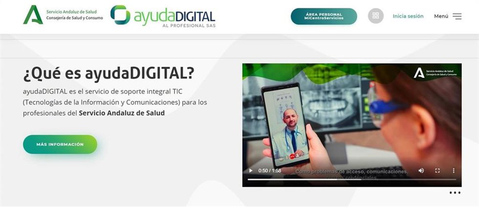 Los profesionales del SAS podrán comunicar sus incidencias y peticiones informáticas por WhatsApp