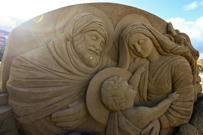 El Belén de Arena y la Navidad llegan a las Palmas de Gran Canaria