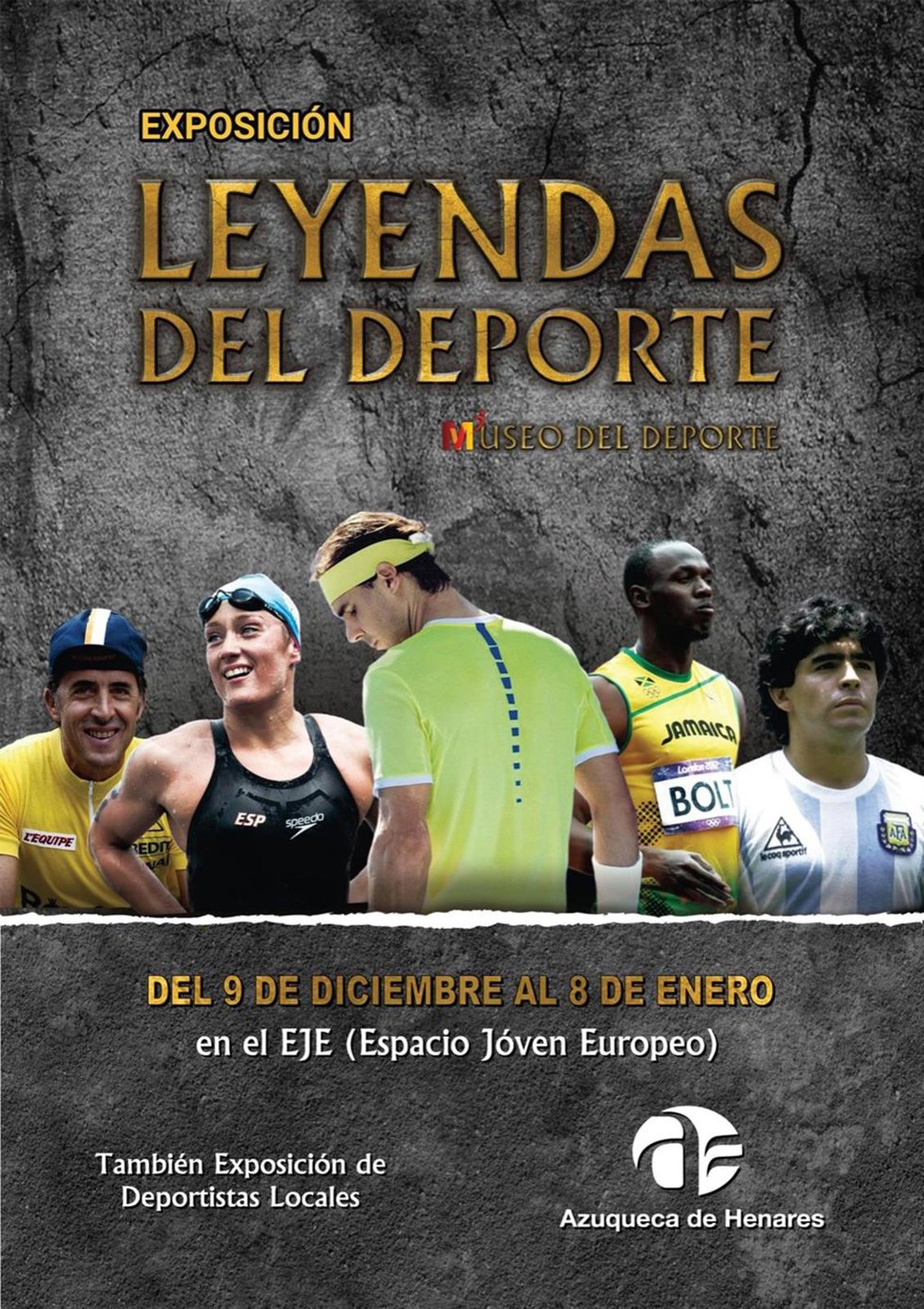 Exposición 'Leyendas del Deporte en Azuqueca'