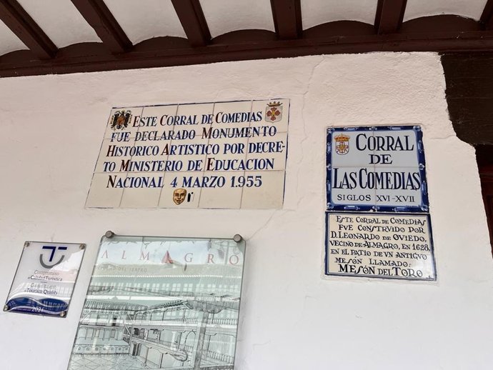 Placa Corral de Comedias Almagro