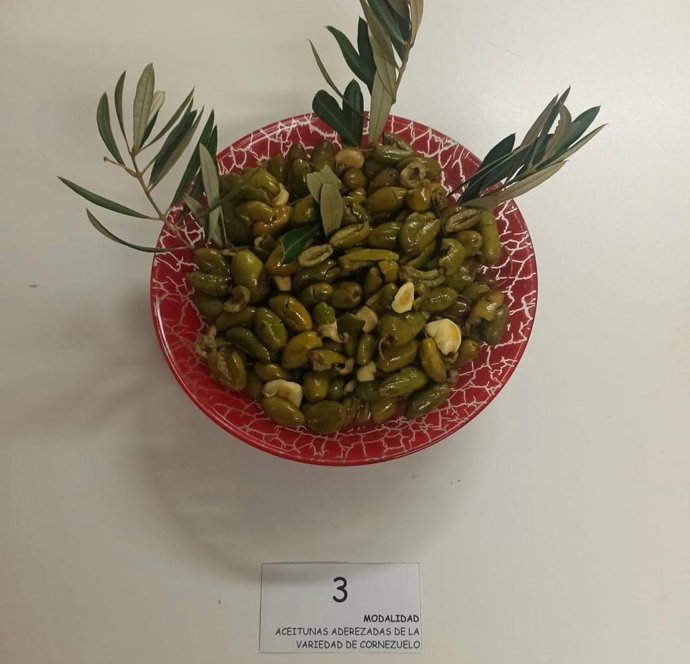 Concurso de aderezo de aceitunas de mesa