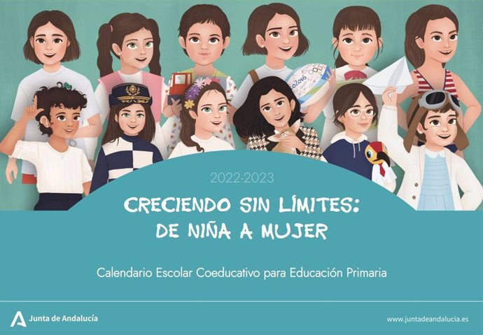 El IAM publica el calendario escolar coeducativo que visibiliza a mujeres referentes en sectores con escasa presencia femenina