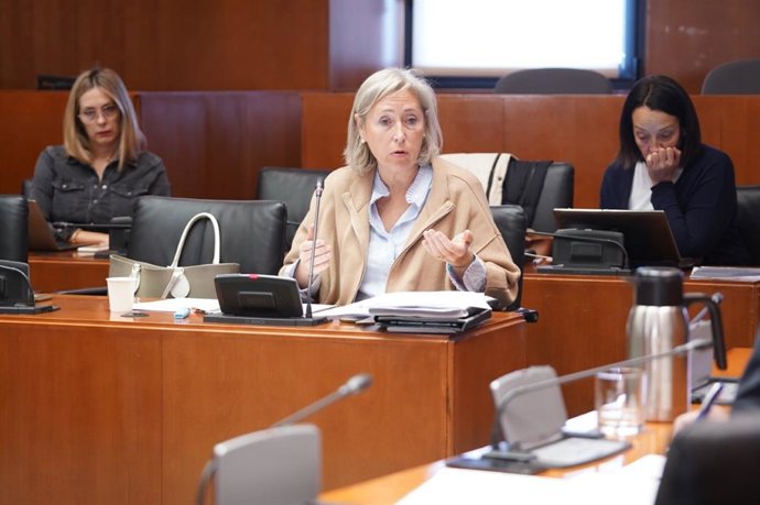 La portavoz de Educación del Partido Popular en las Cortes de Aragón, Pilar Cortés.